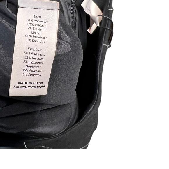 Cinq a Sept Ali Skirt Midi Length Seamed Black White Size‎ 2 - Picture 13 of 14